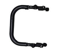 iplusmile Poignée de Poussette Détachable et Réglable PU avec Tuyau Barre Compatible Poussettes