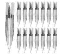 iplusmile Pointes de Rechange en Acier 038 MM pour Stylos-Plumage 25 Pièces Compatibles avec Stylos à Encre pour Calligraphie Bureau et École Écriture Fluide et Ajustement Précis