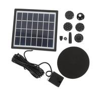 iplusmile Pompe Solaire pour Bassin de Jardin Fontaine Flottante Extérieure Pompe Étanche et Automatique Décoration Écologique pour Jardin et Parc