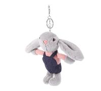 iplusmile Porte-clés Lapin Peluche Doux et Moelleux Peluche avec Longues Oreilles Pendentif Sac Mignon pour Bébés Cadeau Tendre