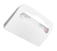 iplusmile Porte-Papier Toilette Mural en Abs Distributeur de Siège de Toilette sans Perçage Support Compact pour Couvre-sièges Installation Facile Commerciales et Domestiques