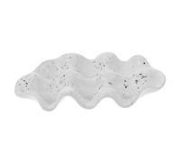 iplusmile Porte-œufs En Céramique 6 Cases Compactes Couleur Beige Tacheté Support à Œufs Frais Pour Réfrigérateur Cuisine Utilisation Domestique