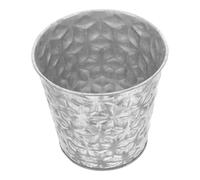 iplusmile Pot à Crayons en Fer-Blanc Couleur Naturelle Rangement Bureau Compact Organiseur Stylos et Pinceaux Multifonction pour École et Bureau Boîte Métallique Résistante et Ouverte 1