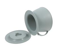 iplusmile Pot de Chambre Portable Plastique avec Couvercle Urinoir Hygiénique pour Adultes et Personnes Âgées Seau Intime Réutilisable Facile à Nettoyer