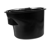 iplusmile Pot de Chambre Urinal avec Couvercle Seau pour Urine Noir Accessoire Pratique pour Soins Aux Personnes Âgées pour Hommes et Femmes Facile à Nettoyer et Aux