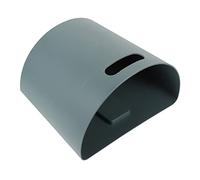 iplusmile Poubelle Murale Demi Verte Rangement Pratique pour Cuisine Salle de Bain Bureau Matériau Épais et Écologique Petite Compacte