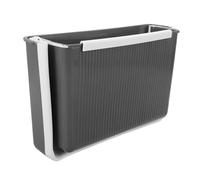 iplusmile Poubelle Pliable Suspendue pour Cuisine et Salle de Bain Récipient Plastique Portable et Multifonction Installation Facile Porte Armoire Gain de Place Résistante et
