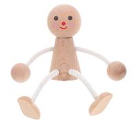 iplusmile Poupées à Peindre Figurines Robot Non Poupées Miniatures pour Projets DIY Activités Créatives pour Garçon Fille Décorations de Fête