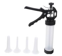 iplusmile Poussoir Saucisse Manuel Acier Inoxydable Machine Remplissage Saucisse Pratique pour Cuisine Maison Outil Tube Remplisseur Viande Robuste et Facile à Utiliser