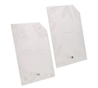 iplusmile Présentoir à Ongles Mat 2 Pièces Grand Format 15 X 21 Cm, Porte-ongles pour Nail Art Professionnel, Panneau D’exposition Stable et Portable pour Salon de Manucure