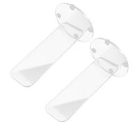 iplusmile Présentoir pour Moufles de Boxe et Baseball en Acrylique Transparent, Lot de 2 Supports Verticaux Multifonctions pour Rangement Sportif à Domicile, Salle de Sport et Centre