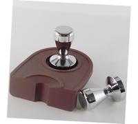iplusmile Presse à Café Acier Inoxydable Tamper Plat Ergonomique pour Machine Espresso Accessoire de Bourrage Café Professionnel Set