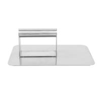 iplusmile Presse à Galettes Maison en Acier Inoxydable Non Adhérent, Résistant et Solide Deux Rivets, pour Hamburger et Steak Maison Facile à Presser