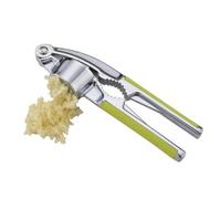 iplusmile Presse-ail et Gingembre Acier Inoxydable avec Casse-noix Manuel Vert Broyeur et Éminceur Facile à Nettoyer Outil Multifonction pour Cuisine