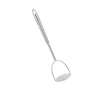 iplusmile Presse-purée Acier Inoxydable Pratique et Résistant Écrase-purée Ergonomique pour Légumes Ustensile de Cuisine Multifonction avec Poignée Confortable et Rangement Suspendu