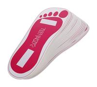 iplusmile Protecteurs de Bronzage Spray Jetables pour Pieds, 25 Paires en Carton, Couverture Précise et Pratique, Accessoires de Bronzage pour Professionnels et Événements Spéciaux