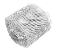 iplusmile Protection Gouttière Aluminium Robuste Grillage Facile à Installer Compatible Universellement Couvre Gouttières Rainurées pour Prévenir Blocage et Débris