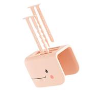 iplusmile Protège-robinet en Silicone Antichoc pour Garçon et Filles, Couverture de Bec de Robinet Douce Beige, Sécurité Bébé Bain, Protection Mural Salle de Bain,