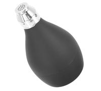 iplusmile Pulvérisateur de Poudre Cosmétique Noir, Boule Manuelle Compacte pour Maquillage, Récipient Portable pour Poudres, Flacon Doseur Voyage et Soins Peau