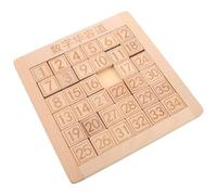 iplusmile Puzzle à Chiffres Coulissants en Bois de Bouleau 1-35 pour Garçon et Filles et Adolescents Jeu Éducatif Montessori de Logique, Intellectuel et Casse-tête de Développement, Éveil