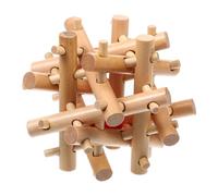 iplusmile Puzzle Bois Éducatif pour Tout Âge Sensoriel Bois Naturel Développement Cognitif et Créativité Jeu de pour Garçon Fille et Adultes