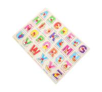 iplusmile Puzzle Espagnol Bois pour Tout-Petits Et Garçon Fille Jouets Éducatifs Intelligents avec Grandes Faciles à Saisir