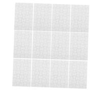 iplusmile Puzzle Soi-même en Bois Vierge 12 Pièces 10x15 Cm pour Garçon Et Filles Kit De Sublimation Thermique Ludique Éducatif Famille École Maternelle