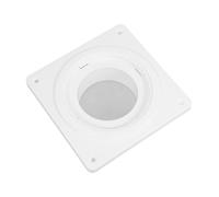 iplusmile Raccord de Tuyau D’aération pour Sèche-linge, Plastique Blanc, Conception Flexible, Installation Facile, pour Conduit D’évacuation et Usage Domestique