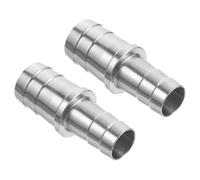 iplusmile Raccords de Tuyauterie Cannelés 12mm à 16mm pour Aquarium, Lot de 2 Adaptateurs pour Pompe à Air et Filtres, Connecteurs Solide pour Accessoires Filtres Aquarium et Circulation