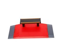 iplusmile Rampe de Skate Mini Plastique pour Doigts Accessoires de Parc Skatepark DIY avec Obstacles Détaillés pour Garçon Fille et Adultes Plateforme Personnalisable pour Mini Skate