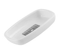 iplusmile Râpe à Gingembre et Ail Portable Acier Inoxydable Design Creux Antidébordement Outil Multifonction Réutilisable pour Cuisine Quotidienne