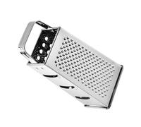iplusmile Râpe Fromage Multifonction Acier Inoxydable Faces Coupe Légumes et Fromages Rapide et Pratique Accessoire Cuisine Compact et Facile à Nettoyer