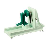 iplusmile Râpe Multifonction Manuelle pour Légumes Plastique et Compacte Trancheuse Rotative pour Cuisine Domestique Vert