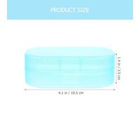 iplusmile Récipient à Savonnette Portable Éponge Absorbante pour Salle de Bain et Bain, Matériau Solide et Design Pratique