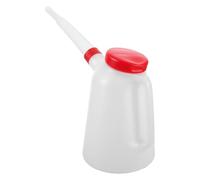 iplusmile Récipient Vidange Huile Plastique avec Bec Long Précis pour Voiture et Bateau Distributeur Huile Moteur Facile à Utiliser Broc Verseur Gradué pour Remplissage et Réutilisable