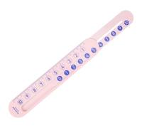 iplusmile Règle Numérique Pour Enfants 26Cm Outil D'Apprentissage Mathématique Addition Soustraction Règle À Glissière Éducative Pour Maternelle Et École