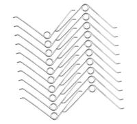 iplusmile Ressorts De Cisaillement De Rechange pour Sécateurs De Jardin 20 Pièces V-Forme Blancs, Accessoires en Acier Inoxydable pour Élagage Précis, Utilisation en Jardinage Et Taille des Branches