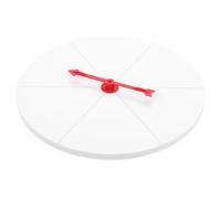 iplusmile Roue de Fortune Rotative DIY Léger pour Jeux de Fête et Loterie Accessoire de Jeu Portable et Personnalisable pour Événements et Réunions