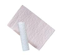 iplusmile Rouleau à Texturer pour Pâte Polymère Motif Rose en Relief Outil de Modelage pour Bijoux et Poterie Rouleau à Gaufrer Précis pour Argile Accessoire pour Loisirs Créatifs