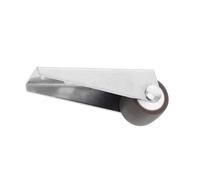 iplusmile Roulette de Support pour Porte Roue de Roulement Silencieuse Tpe à Usure Fixe pour Meuble Installation Latérale Affaissement pour Placards