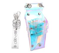 iplusmile Sac à Ciseaux Coiffure Coloré avec Bandoulière Pochette Organiseur Multifonction pour Outils de Coiffeur Sac de Rangement Pratique pour Barbiers et Professionnels Design