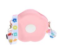iplusmile Sac Bandoulière Silicone Fleur pour Femme Pochette Polyvalente Légère Étanche Porte-monnaie Compact pour Clés Accessoire Pratique pour Filles