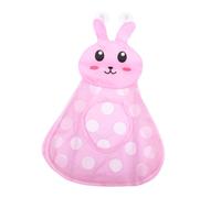 iplusmile Sac de Rangement Jouets Bain Multifonction Lapin Organiseur Pratique pour Garçon Fille et Piscine Design Cartoon Mignon et Gain de Place