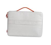 iplusmile Sacoche de Transport Ordinateur Portable 13,3 Pouces Imperméable Cadre Épaissi Poignée à Main Rangement Câbles et Souris pour Professionnels Gris