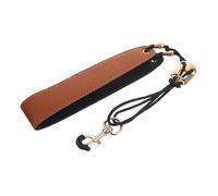 iplusmile Sangle de Cou Saxophone Réglable Cuir Bandoulière Confortable pour Sax Alto Ténor et Soprano Matériau et Durable Accessoire pour Musiciens