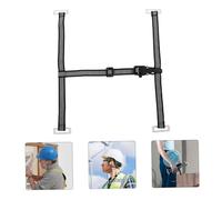 iplusmile Sangle de Menton pour Casque de Sécurité Légère et Confortable Compatible Plupart des Casques Maintien Stable pour Travailleurs du Bâtiment Protection du Menton Pratique et
