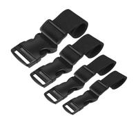 iplusmile Sangles Utilitaires en Nylon Réglables pour Bagages Et Paquet, Fixation Polyvalente, Extension De Ceinture Banane, 4 Pièces, Usage Voyage Et Quotidien