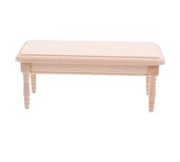 iplusmile Scale with Drawer Wooden Tea Table for Doll Furniture Decoration and Collection