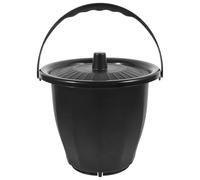 iplusmile Seau Hygiènique Adulte Gris avec Anse et Couvercle