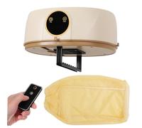 iplusmile Sèche-linge Portable Électrique Pliable pour Appartements et Camping-cars Léger et Compact avec Prise Européenne Séchoir à Linge pour Voyages